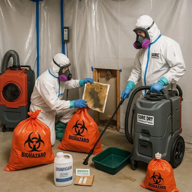 Contaminated Water Handling Protocols process in Waterflow, NM