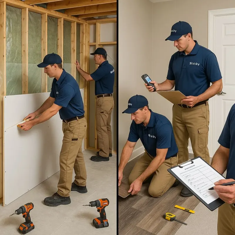 Repairs and Reconstruction process in Waterflow, NM